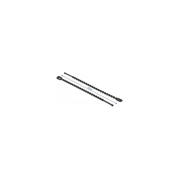 Blitzbinder wiederverwendbar L 100 x B 2.4 mm schwarz 100 Stück — image 2