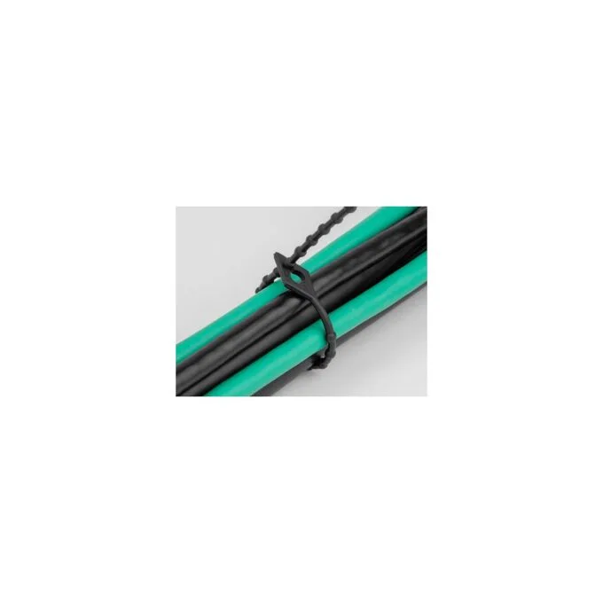Blitzbinder wiederverwendbar L 200 x B 2.4 mm schwarz 100 Stück — image 3