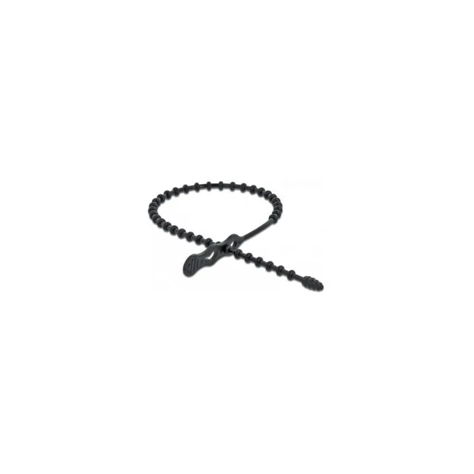 Blitzbinder wiederverwendbar L 210 x B 4.5 mm schwarz 10 Stück — image 2