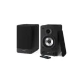 Bookshelf Speakers, 2-way, 2.0 channels, wired and wireless, 60 W, black