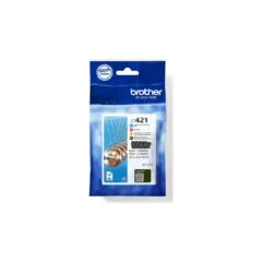 Brother LC421 4er-Pack Schwarz, Gelb, Cyan, Magenta