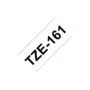 BROTHER P-Touch TZE-161 schwarz auf clear 36mm