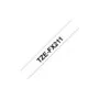 BROTHER P-Touch TZE-FX211 schwarzin weiss 6mm