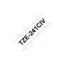 BROTHER Schriftband TZe-241CIV Schwarz auf Wei 18mm x 8m