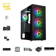 Custom Gaming PC - Ryzen 5 7600X, RTX 5060, 32GB DDR5, 1TB NVMe