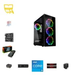 Custom Gaming PC - Intel i5-12400F, RTX 5070 12GB, 32GB DDR4, 1TB NVMe