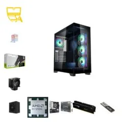 Custom Gaming PC - Ryzen 7 7700, RTX 5070 12GB, 32GB DDR5 5600, 1TB NVMe