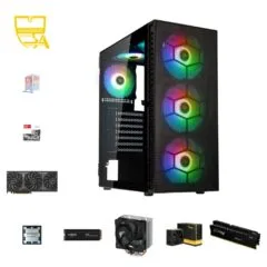 Custom Gaming PC - Ryzen 5 7600, RTX 5060 Ti, 32GB DDR5, 1TB NVMe