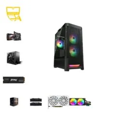 Custom Gaming PC - Ryzen 5 5600X, Radeon RX 7700 XT, 32GB DDR4, 1TB NVMe