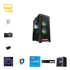 Custom Gaming PC - Intel i5-12400F, RTX 5060, 32GB DDR4, 1TB NVMe