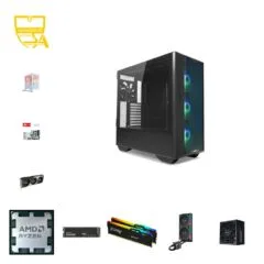 Custom Gaming PC - Ryzen 7 7700, RTX 5080 16GB, 16GB DDR5, 1TB NVMe