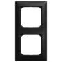 BUSCH JAEGER BJ 1722-915 Abdeckrahmen 2-fach schwarz matt - Busch-balance® SI 2CKA001725A1569