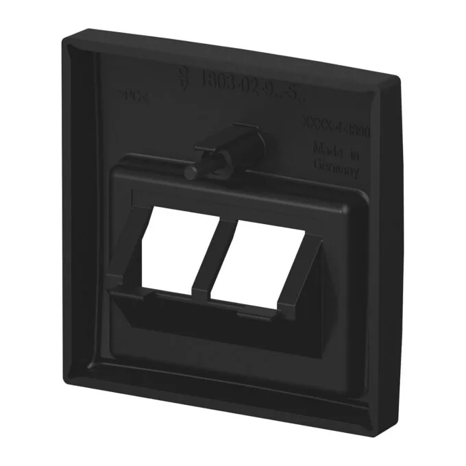 BUSCH JAEGER BJ 1803-02-915 Zentralscheibe 2-fach Busch-balance® SI 2CKA001753A0216 — image 3