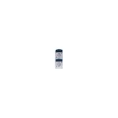 BUSCH JAEGER BJ 20-02EW-53 Steckdose m.Klappdeckel senkrecht 2f ocean IP44 grau blau