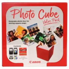 Canon Original Druckerpatronen PG-560 + CL-561 schwarz. color + Fotopapier. 2er-Set
