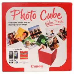 Canon PG-540 + CL-541 schwarz. color Druckerpatronen + Fotopapier. 2er-Set