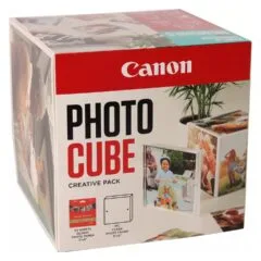 CANON Photo Cube Creative + PP-201 inkl.Fotopapier 40Bl. glossy blau