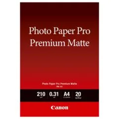 CANON Photo Paper Premium Matte A4 20 Blatt