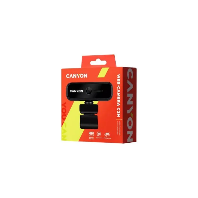 Canyon C2N CNE-HWC2N Full HD 1080p Webcam Black — image 4