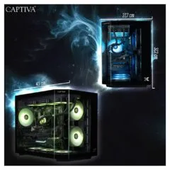 Captiva PC Highend Gaming R90-031 R7-5700X 32GB 1TB SSD RTX 5070 Win 11