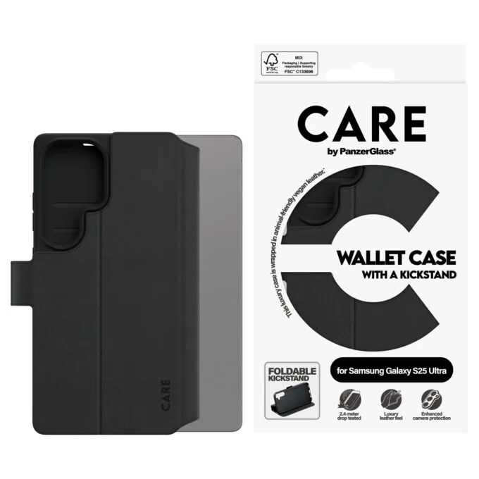 CARE Feature Wallet Case w. Kickstand Samsung Galaxy S25 Ultra — image 3