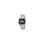 Casio A158WA-1DF Vintage Unisex-Uhr Digital mit Edelstahlarmband, schwarz silber