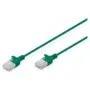 CAT 6 U-UTP Slim Patchkabel, 0,5 m, Grün