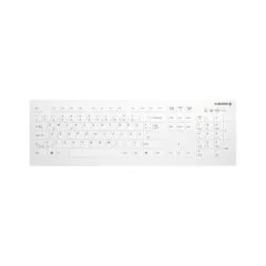 Cherry Medical Wireless AK-C8112F-FU1-W GE - wischdesinfizierbar - 105 Tasten - deutsch - weiß