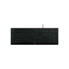 CHERRY STREAM PROTECT KEYBOARD Corded FR-Layout schwarz