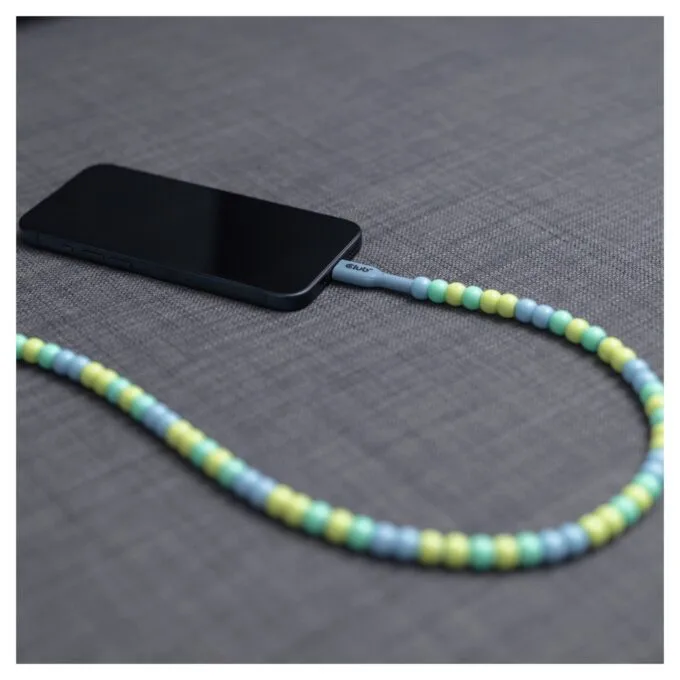 Club3D Lifestyle USB-C Perlen-Kabel PD60W.480Mbps 2m blau — image 6