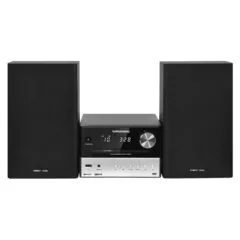 CMS 3000 BT DAB+. home audio micro system. black. silver. 30 W