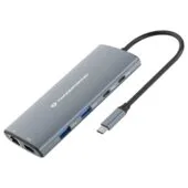 CONCEPTRONIC 10-1 Dock USB-C- to HDMI 2xUSB-C 3xUSB-A + 20cm gr