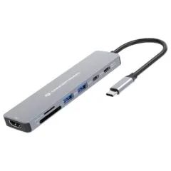 CONCEPTRONIC 7-1 Dock USB-C- to HDMI USB-C 2xUSB-A + 25cm gr
