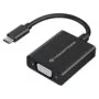 CONCEPTRONIC Adapter USB-C3.2- to VGA 1080 60Hz 0.10m sw