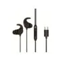 CONCEPTRONIC Headset In-Ear USB-C Mikro Ergono. + 1.20m sw