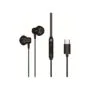 CONCEPTRONIC Headset Ohrhörer USB-C Mikro Ergono. + 1.20m sw