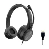 CONCEPTRONIC Headset USB-A Mikro.int.Bed.Stereo 2.0m sw