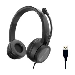 CONCEPTRONIC Headset USB-A Mikro.int.Bed.Stereo 2.0m sw