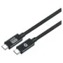 CONCEPTRONIC Kabel USB-C4.0- to C 240W PD3.1 40Gbs 2.00m sw