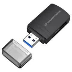 CONCEPTRONIC Kartenleser USB-A3.2- to TF Micro-SD4.0 schwarz