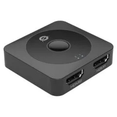 CONCEPTRONIC Switch 2-Port Bidir. 2xHDMI2.0 Bu Bu schwarz