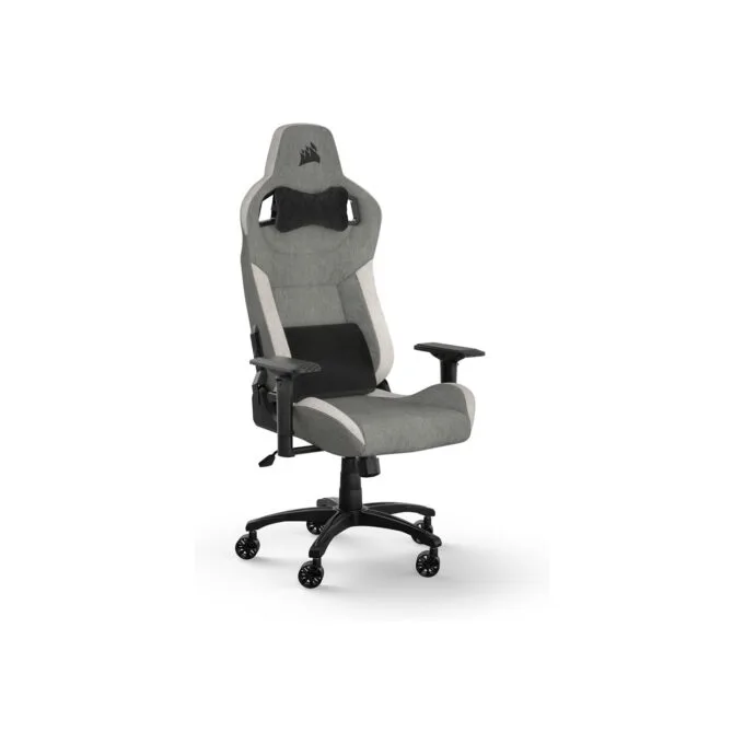 CORSAIR Gaming Stuhl Corsair T3 RUSH Gray White — image 1