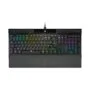 Corsair K70 RGB PRO - Kabelgebunden - USB - Optomechanischer Schlüsselschalter - AZERTY - RGB-LED - Schwarz FR
