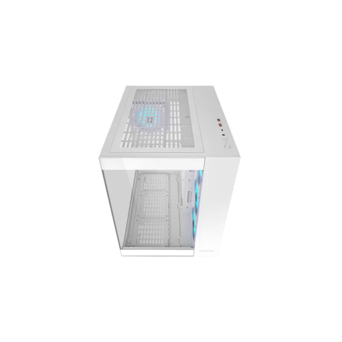 Cougar FV150 RGB White - Mid Tower ATX PC Case - Dual Chamber 400mm GPU - 4 ARGB Fans — image 2