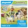 - Country - Junger Schäfer mit Schafen