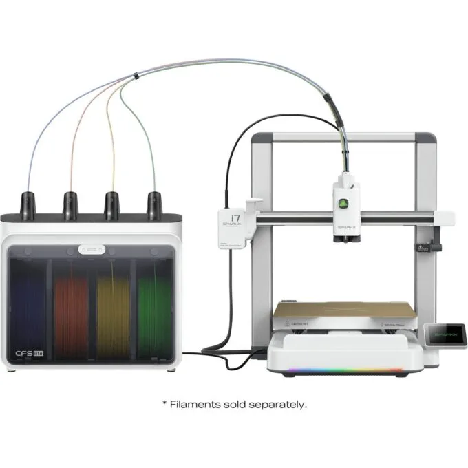 Creality SparkX i7 Combo 3D Printer - 500mm s fast - AI Smart Detection - 26x26x26 - No Assembly — image 2