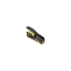 Crimpzange für 6P 8P RJ45 RJ11 Stecker Cat. 5 6 7 mit Klinge und Abisolierer