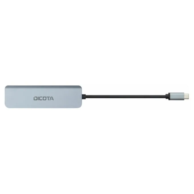 D Dicota USB-C 5-in-1 Video Hub 4K PD 100W silver — image 4