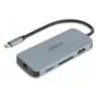 D Dicota USB-C 8-in-1 Multi Hub 4K PD 100W silver