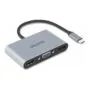 D Dicota USB-C Portable 5-in1 Docking Station 4K HDMI DP PD